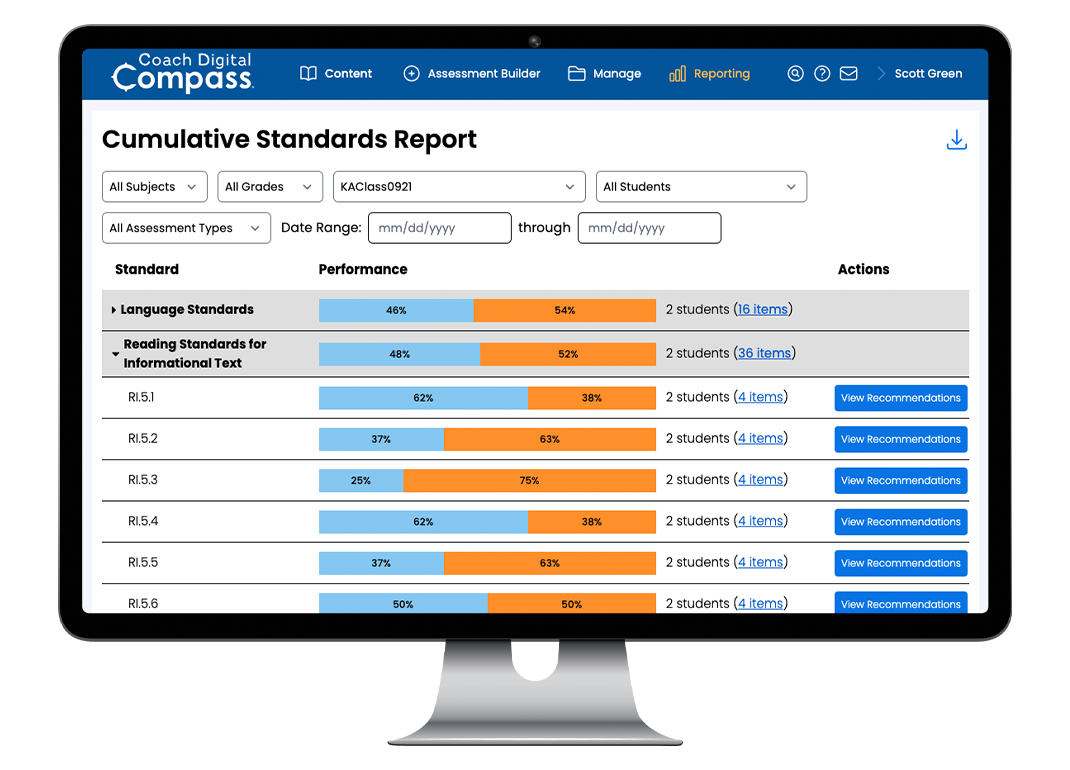 Coach Digital Compass | EPS Learning