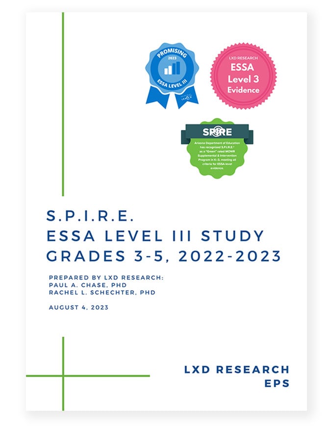 S.P.I.R.E ESSA Level 3 Study