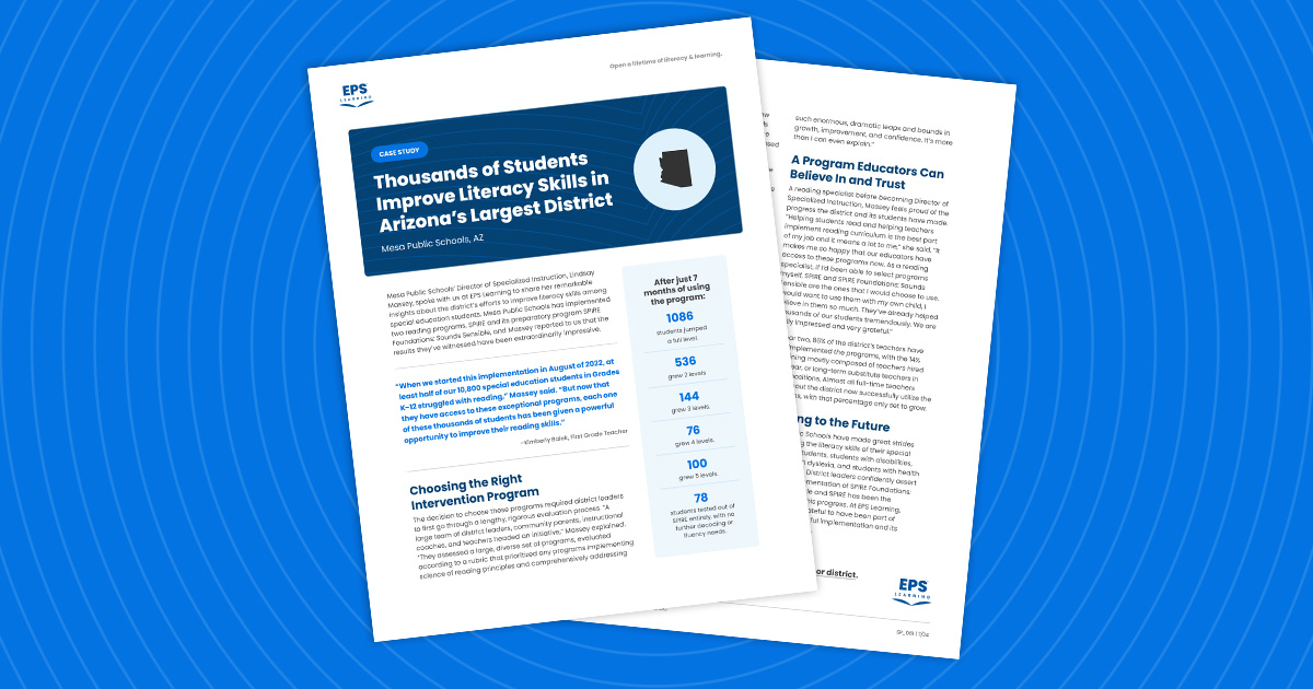 How Arizona’s Largest District Improved Literacy for Thousands of Special Education Students